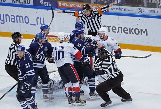 Ice hockey. KHL. Dynamo vs. Torpedo