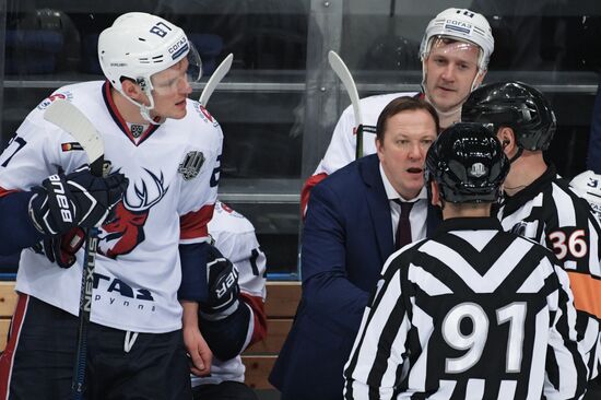 Ice hockey. KHL. Dynamo vs. Torpedo