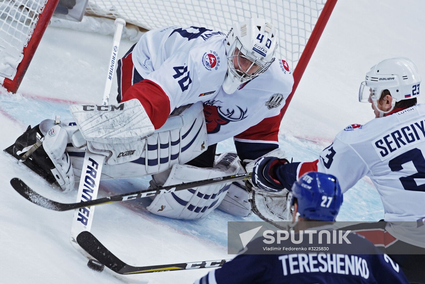 Ice hockey. KHL. Dynamo vs. Torpedo