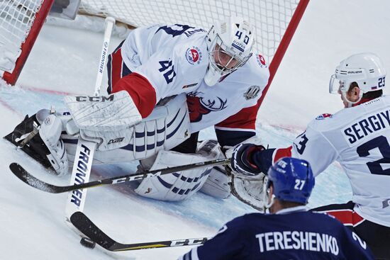 Ice hockey. KHL. Dynamo vs. Torpedo