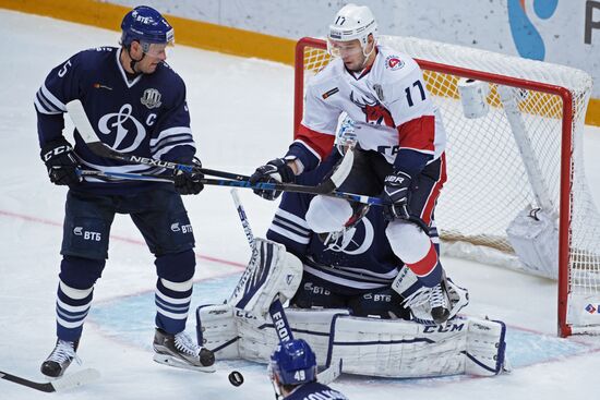Ice hockey. KHL. Dynamo vs. Torpedo