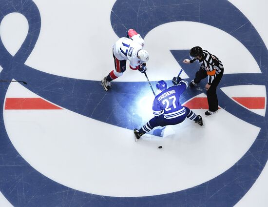 Ice hockey. KHL. Dynamo vs. Torpedo