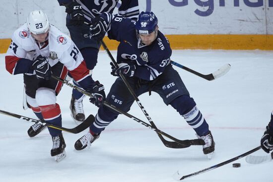 Ice hockey. KHL. Dynamo vs. Torpedo