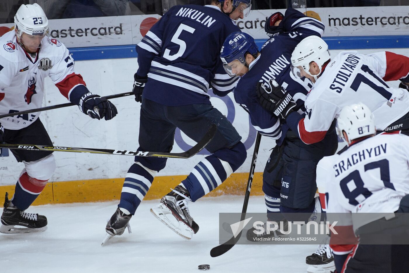 Ice hockey. KHL. Dynamo vs. Torpedo