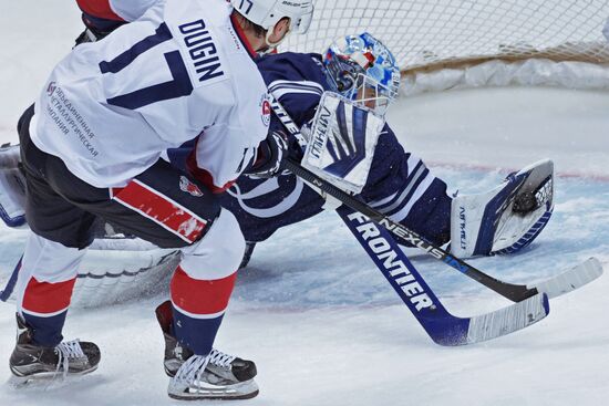 Ice hockey. KHL. Dynamo vs. Torpedo