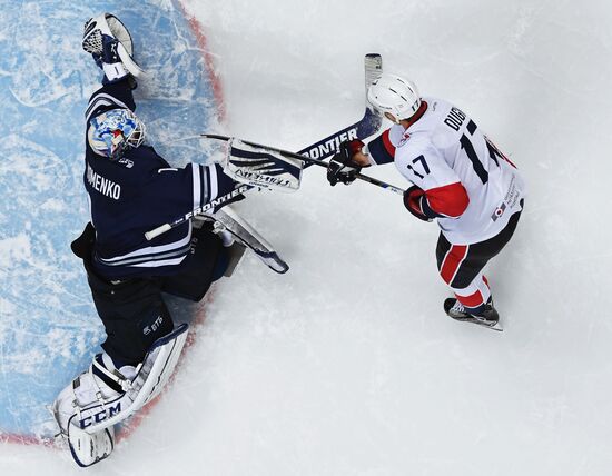 Ice hockey. KHL. Dynamo vs. Torpedo