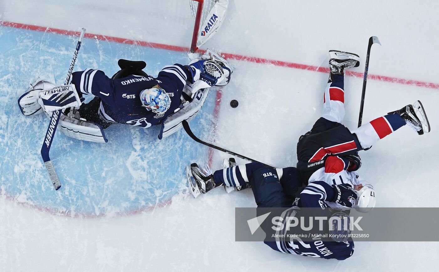 Ice hockey. KHL. Dynamo vs. Torpedo