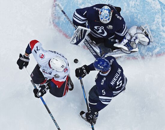 Ice hockey. KHL. Dynamo vs. Torpedo