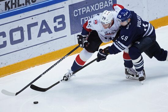 Ice hockey. KHL. Dynamo vs. Torpedo