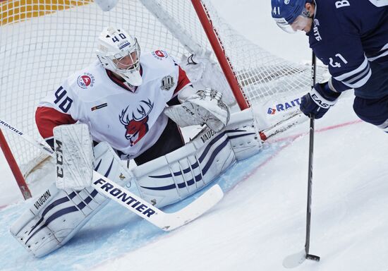 Ice hockey. KHL. Dynamo vs. Torpedo