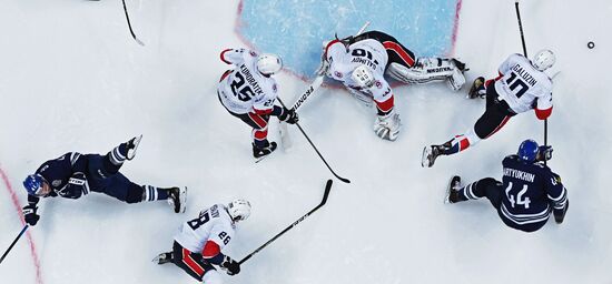 Ice hockey. KHL. Dynamo vs. Torpedo