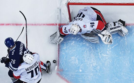 Ice hockey. KHL. Dynamo vs. Torpedo