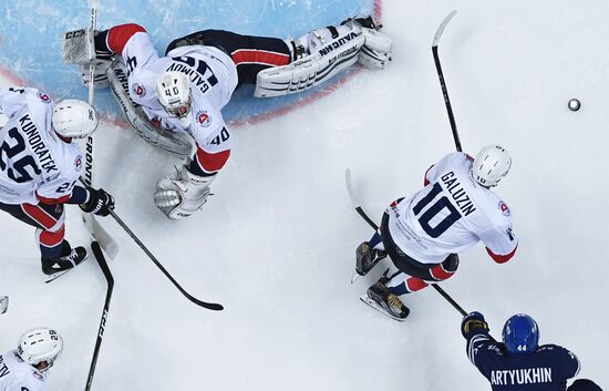 Ice hockey. KHL. Dynamo vs. Torpedo