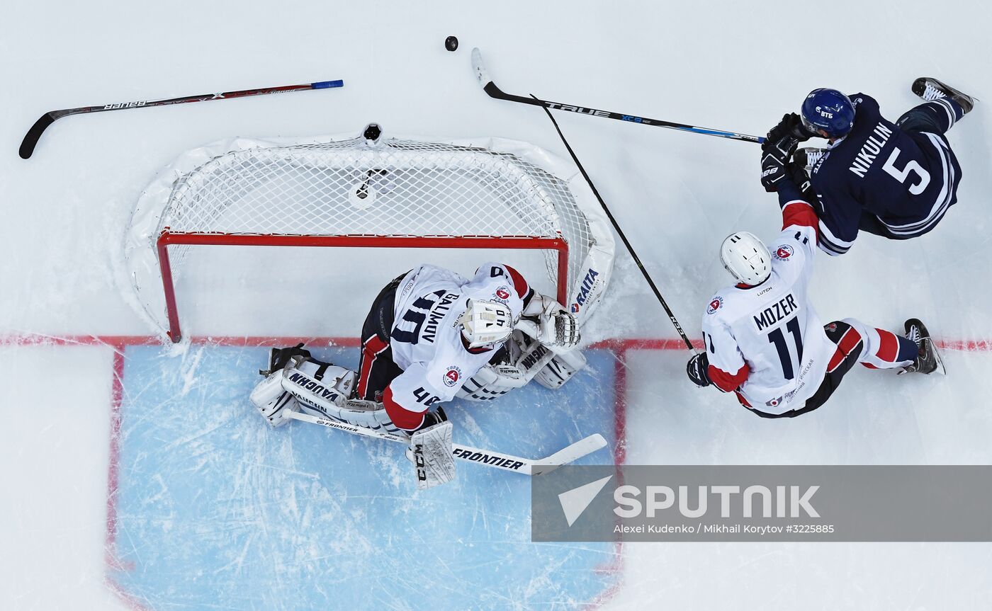 Ice hockey. KHL. Dynamo vs. Torpedo