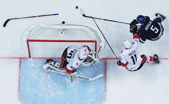 Ice hockey. KHL. Dynamo vs. Torpedo