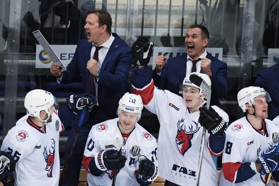 Ice hockey. KHL. Dynamo vs. Torpedo