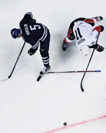 Ice hockey. KHL. Dynamo vs. Torpedo