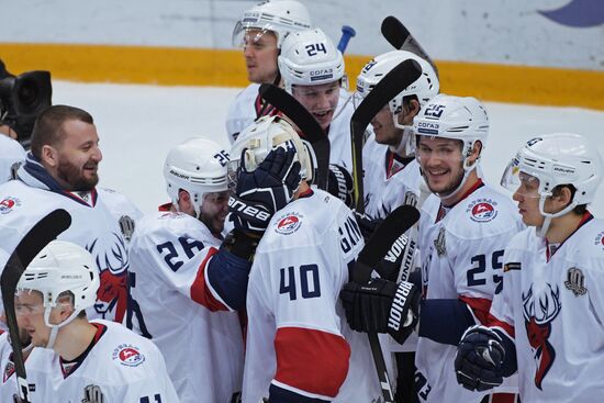Ice hockey. KHL. Dynamo vs. Torpedo