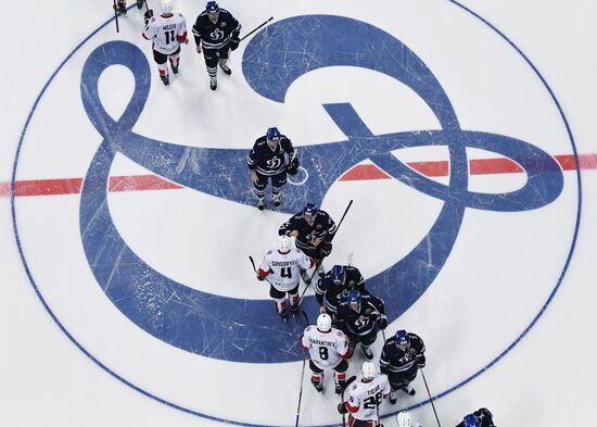 Ice hockey. KHL. Dynamo vs. Torpedo