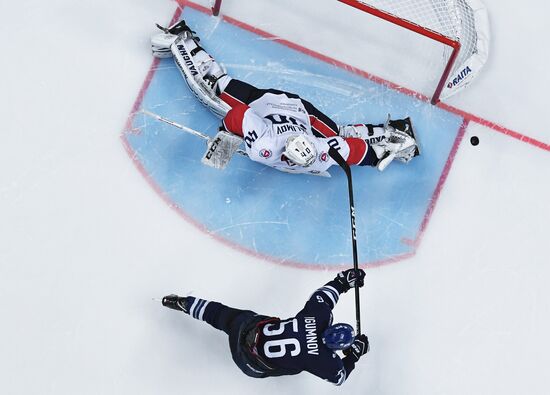 Ice hockey. KHL. Dynamo vs. Torpedo