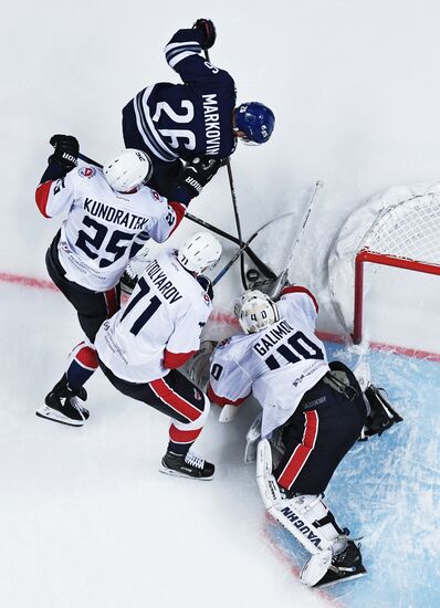 Ice hockey. KHL. Dynamo vs. Torpedo
