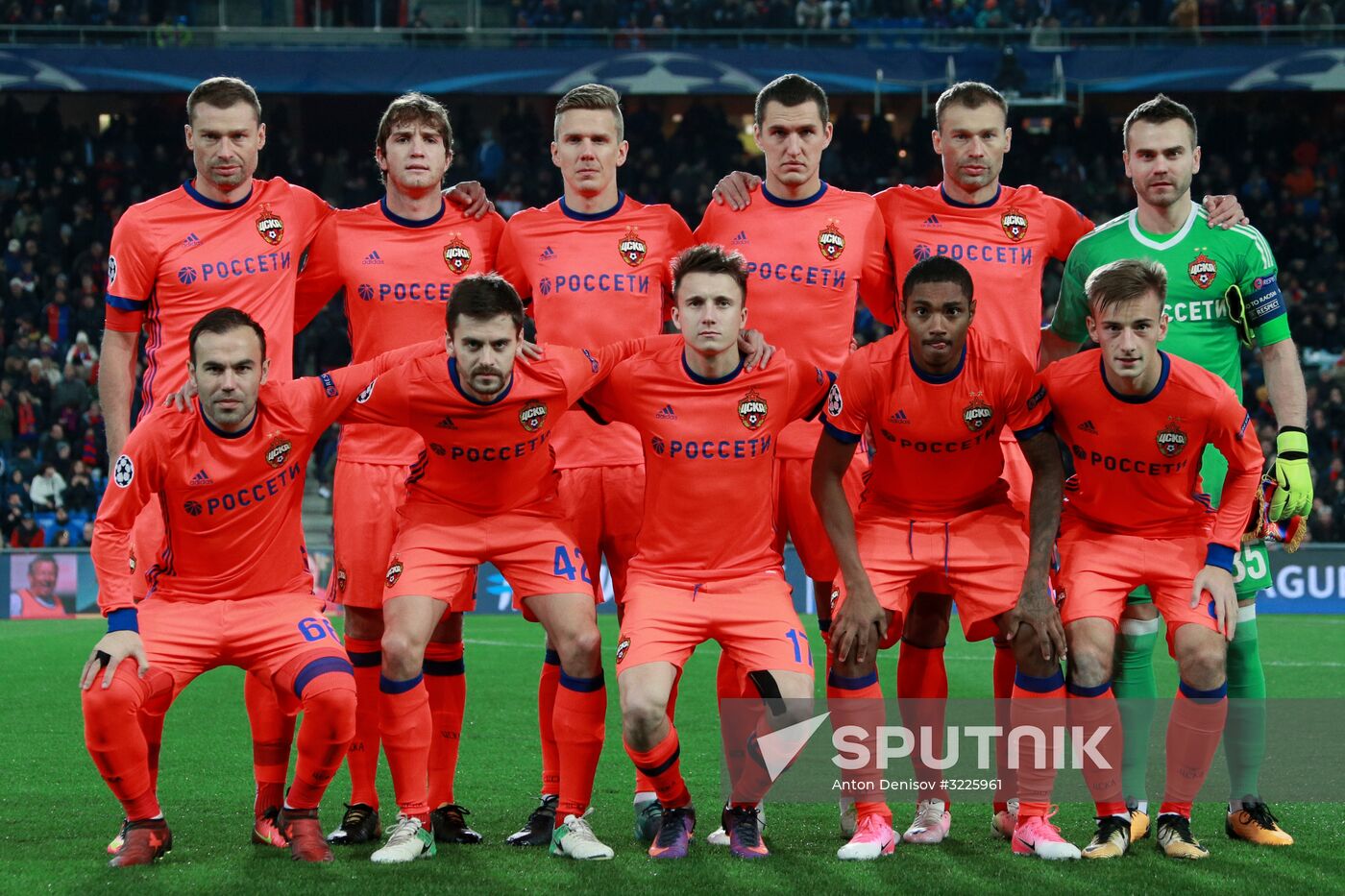 UEFA Champions League. Basel vs. CSKA