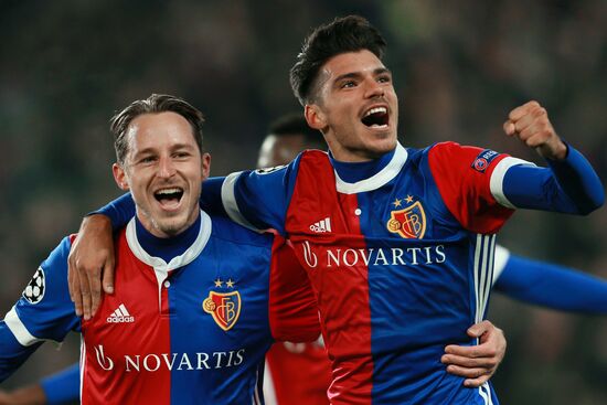 UEFA Champions League. Basel vs. CSKA