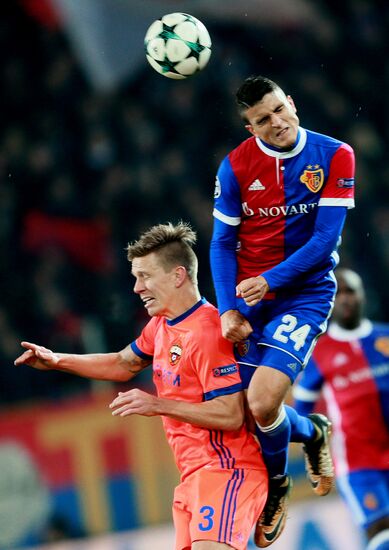 UEFA Champions League. Basel vs. CSKA