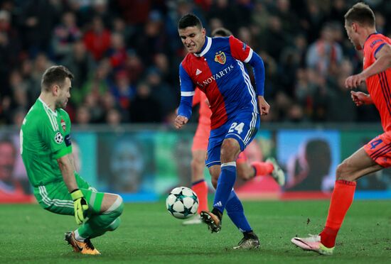 UEFA Champions League. Basel vs. CSKA