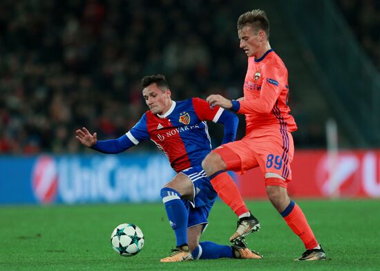 UEFA Champions League. Basel vs. CSKA