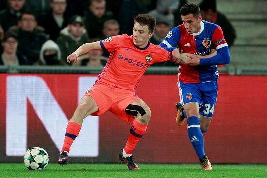 UEFA Champions League. Basel vs. CSKA