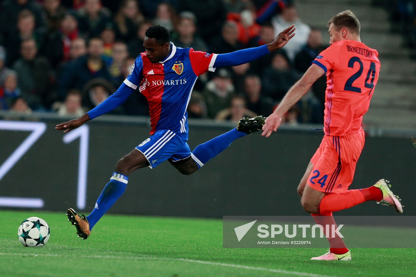 UEFA Champions League. Basel vs. CSKA