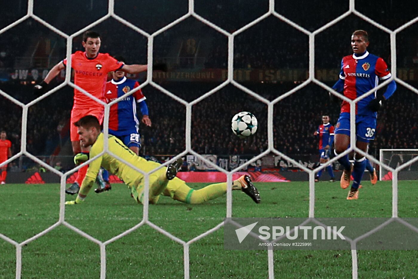 UEFA Champions League. Basel vs. CSKA