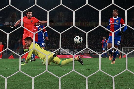 UEFA Champions League. Basel vs. CSKA