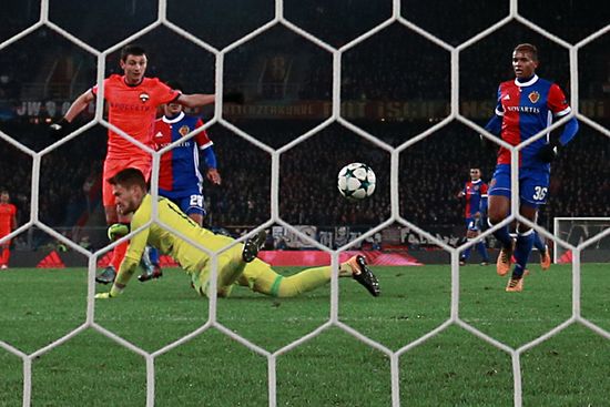 UEFA Champions League. Basel vs. CSKA