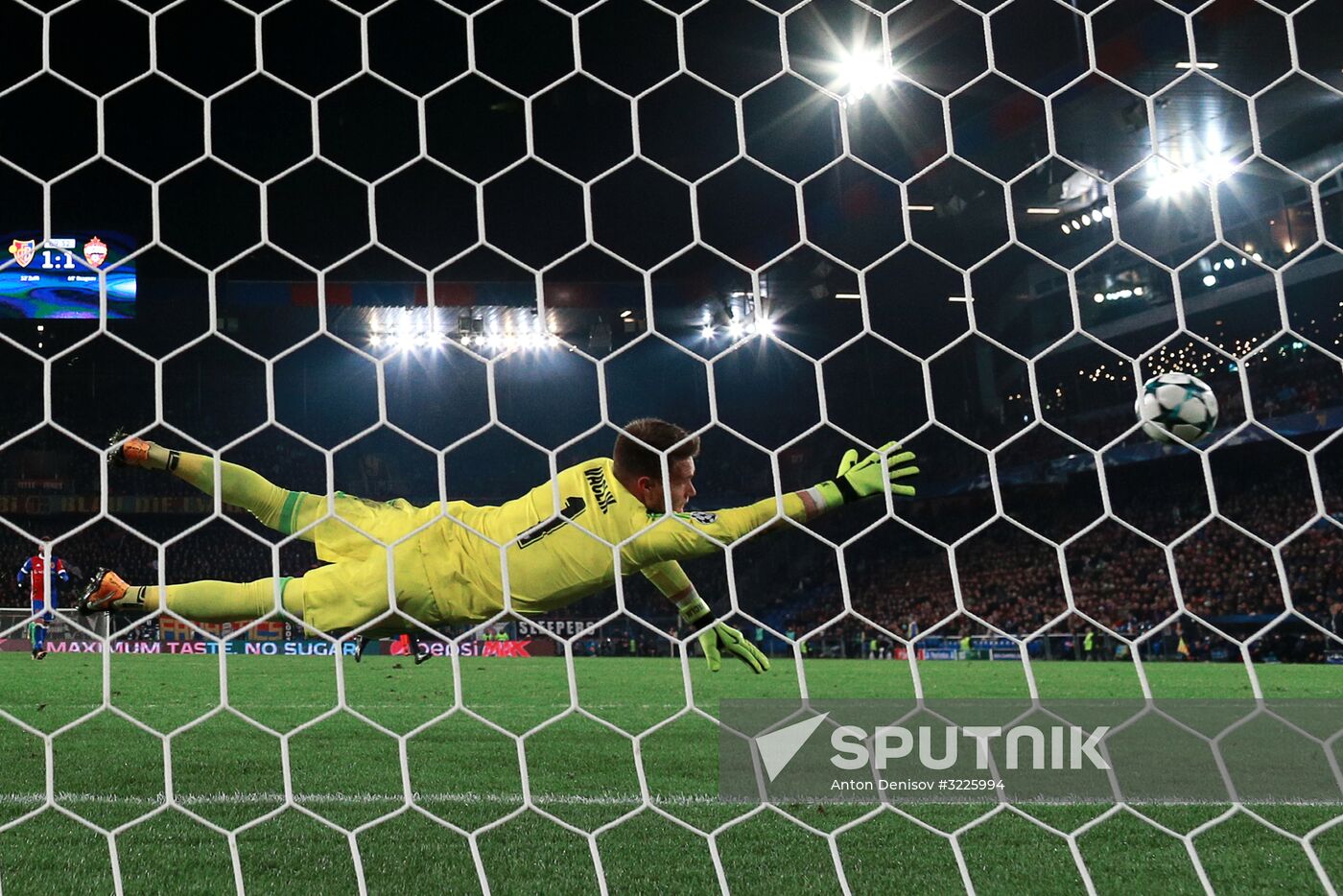 UEFA Champions League. Basel vs. CSKA