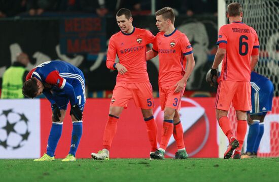 UEFA Champions League. Basel vs. CSKA