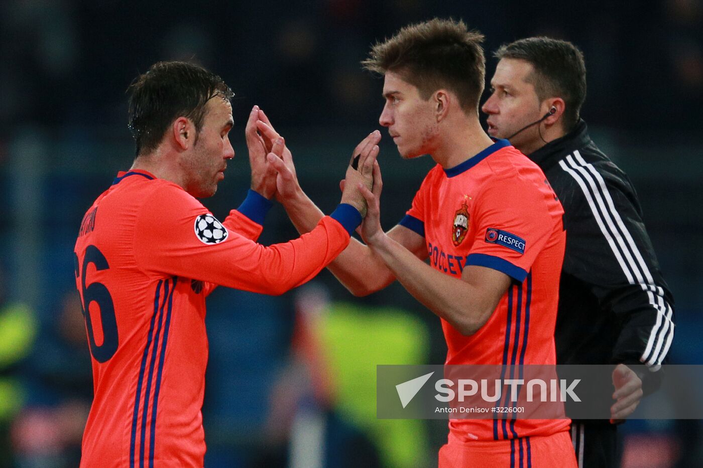 UEFA Champions League. Basel vs. CSKA