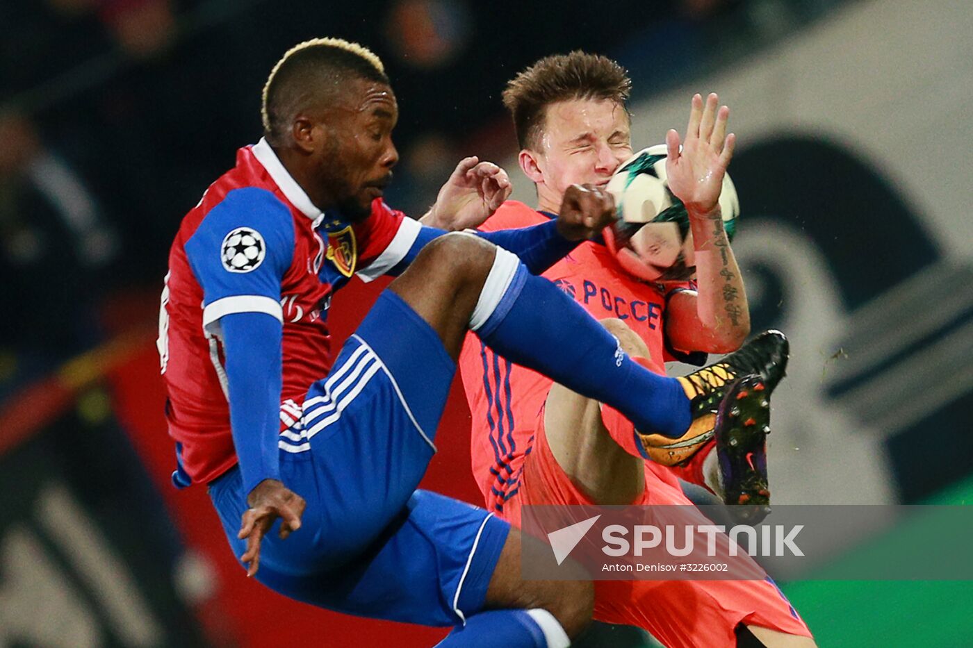 UEFA Champions League. Basel vs. CSKA