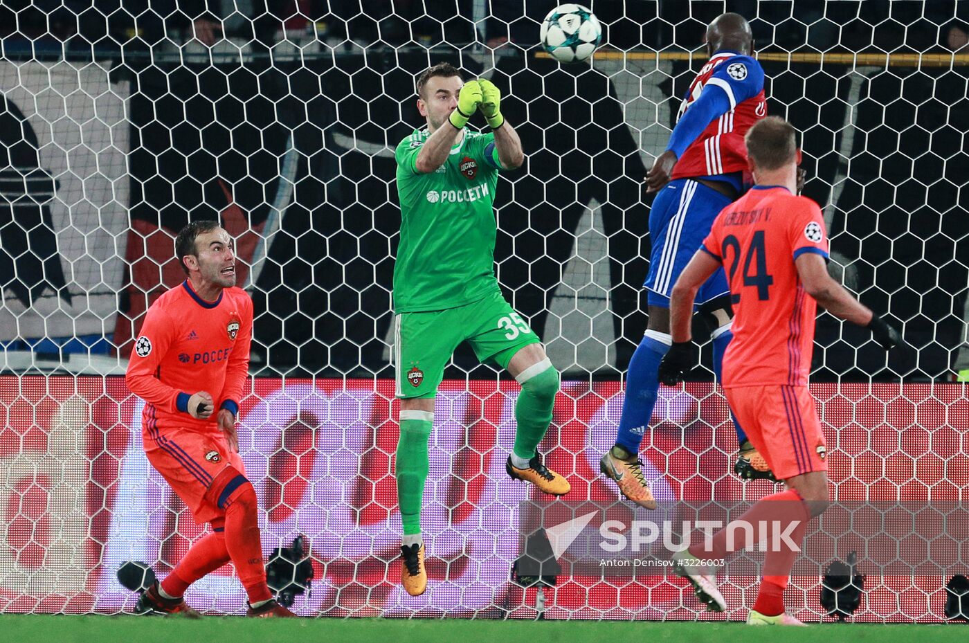 UEFA Champions League. Basel vs. CSKA