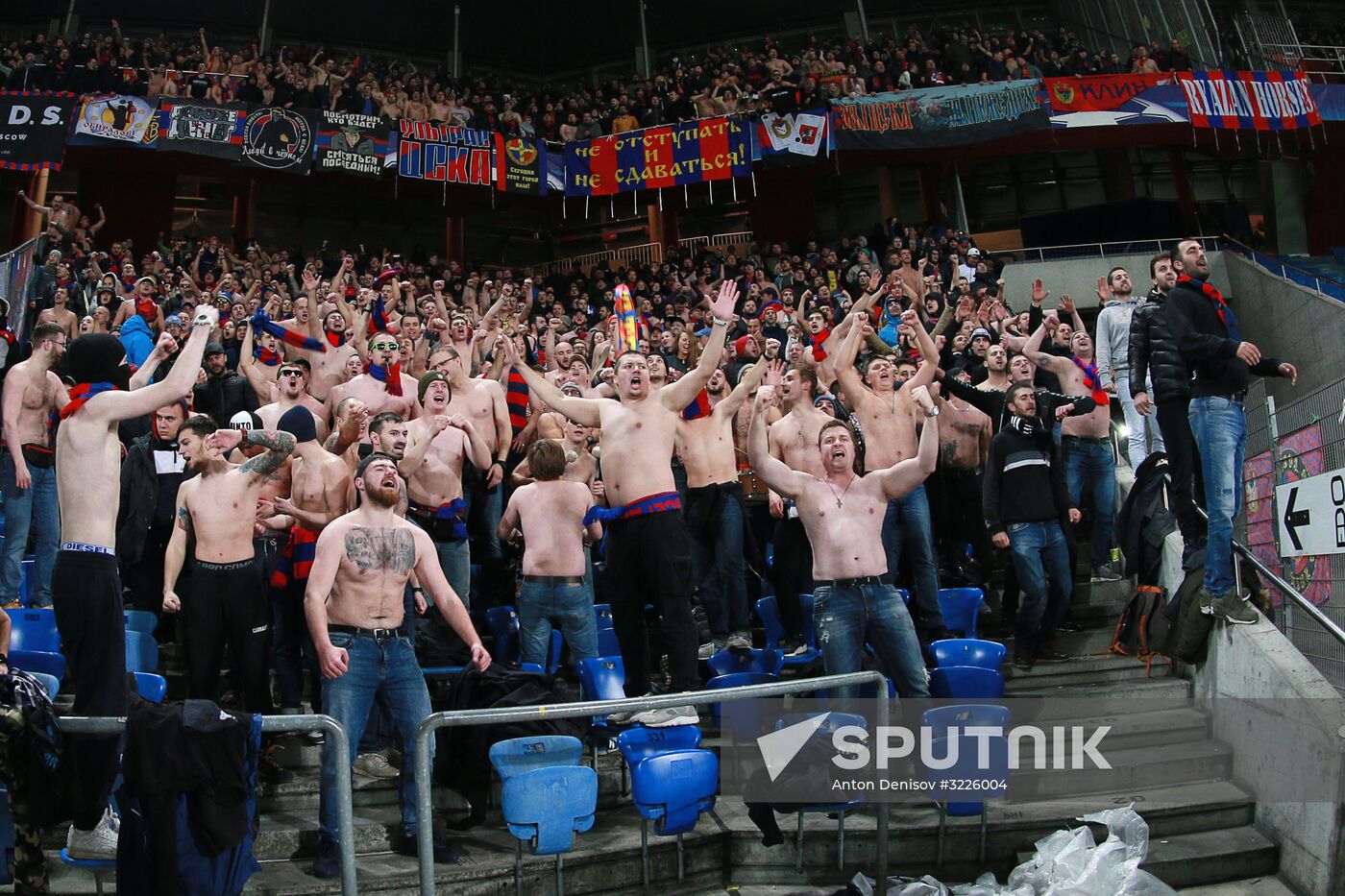 UEFA Champions League. Basel vs. CSKA