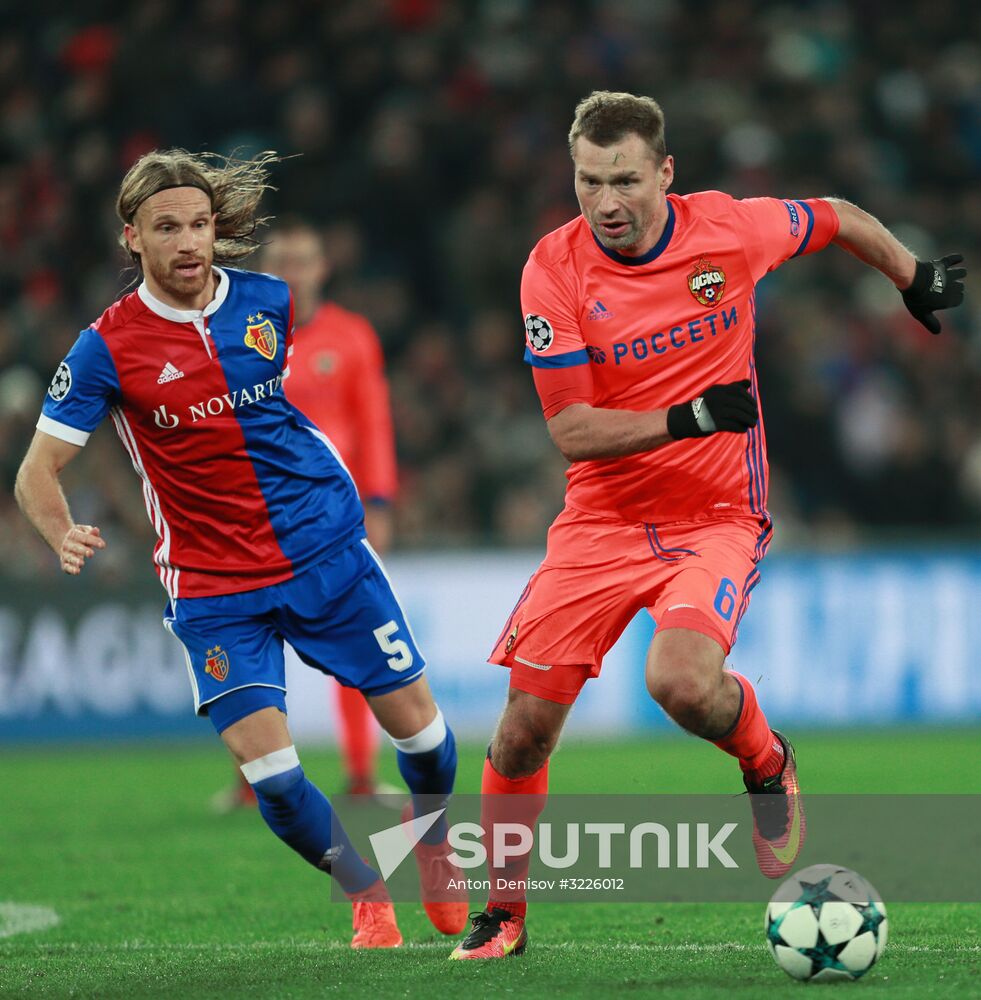 UEFA Champions League. Basel vs. CSKA