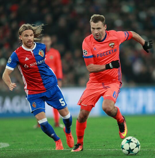 UEFA Champions League. Basel vs. CSKA