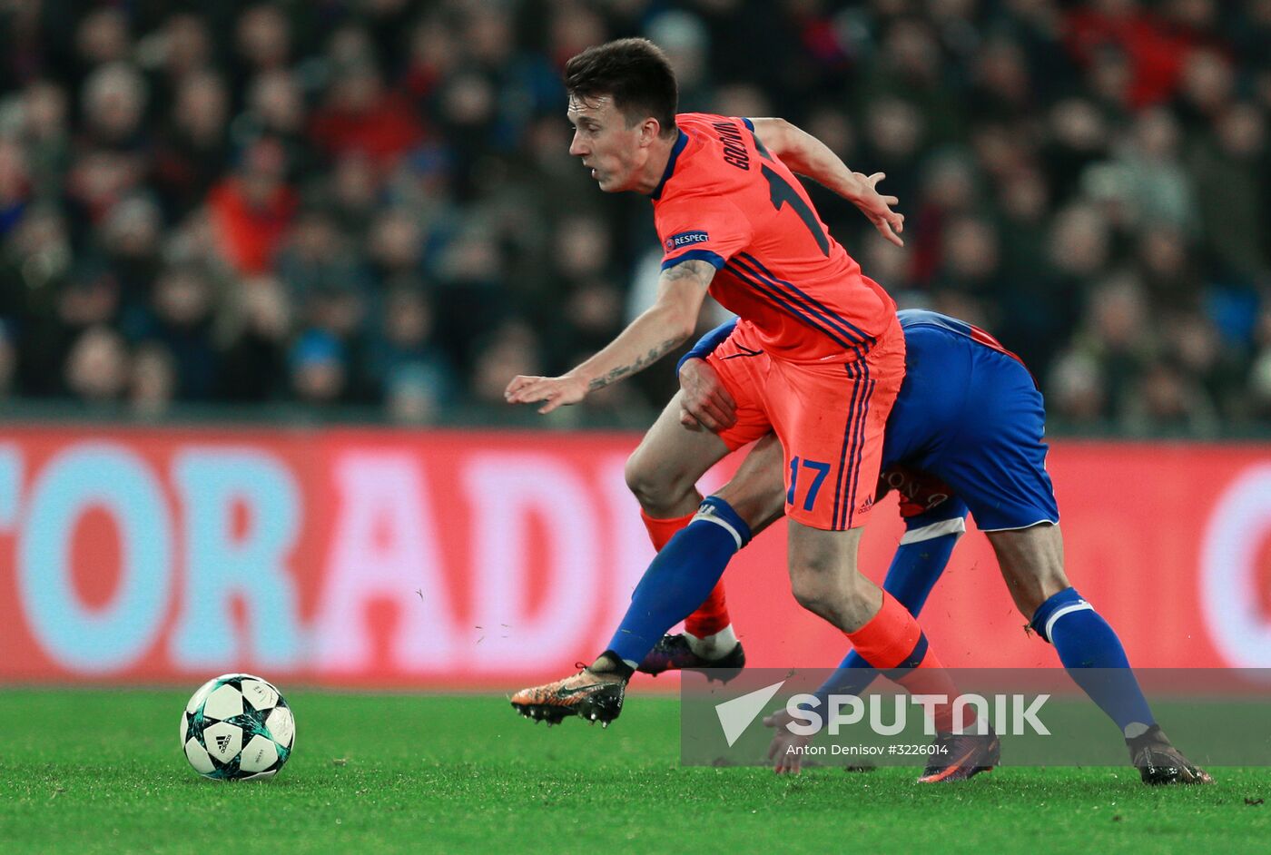 UEFA Champions League. Basel vs. CSKA