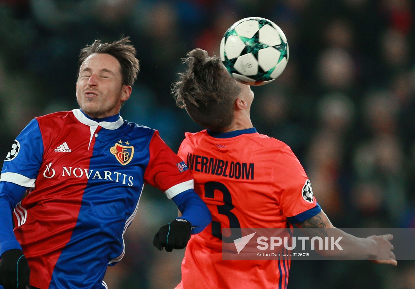 UEFA Champions League. Basel vs. CSKA