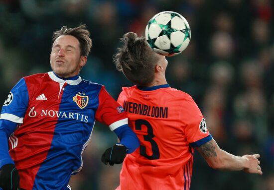 UEFA Champions League. Basel vs. CSKA