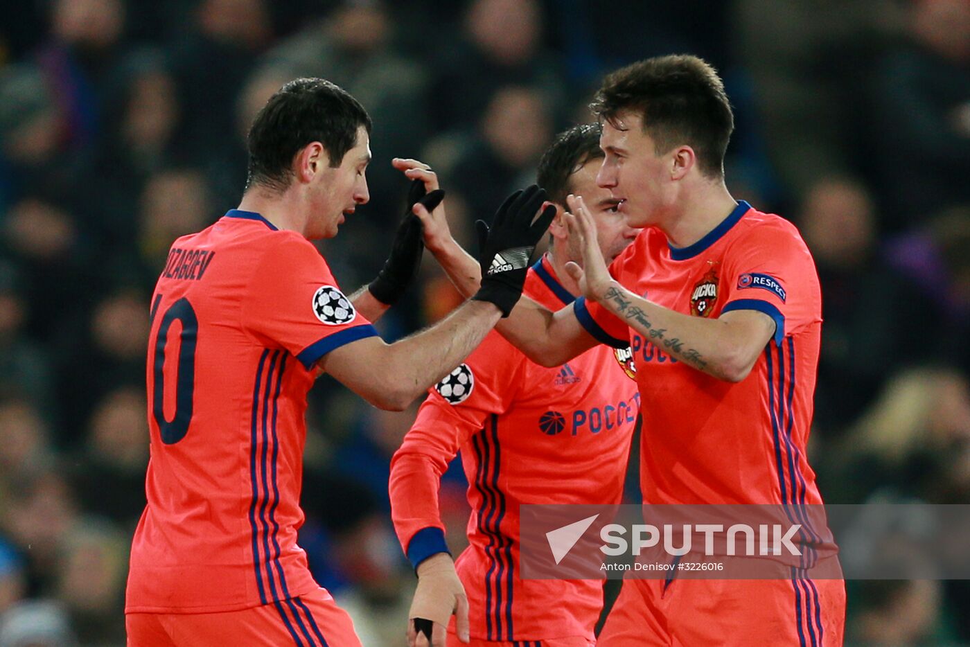 UEFA Champions League. Basel vs. CSKA