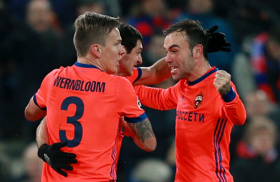 UEFA Champions League. Basel vs. CSKA