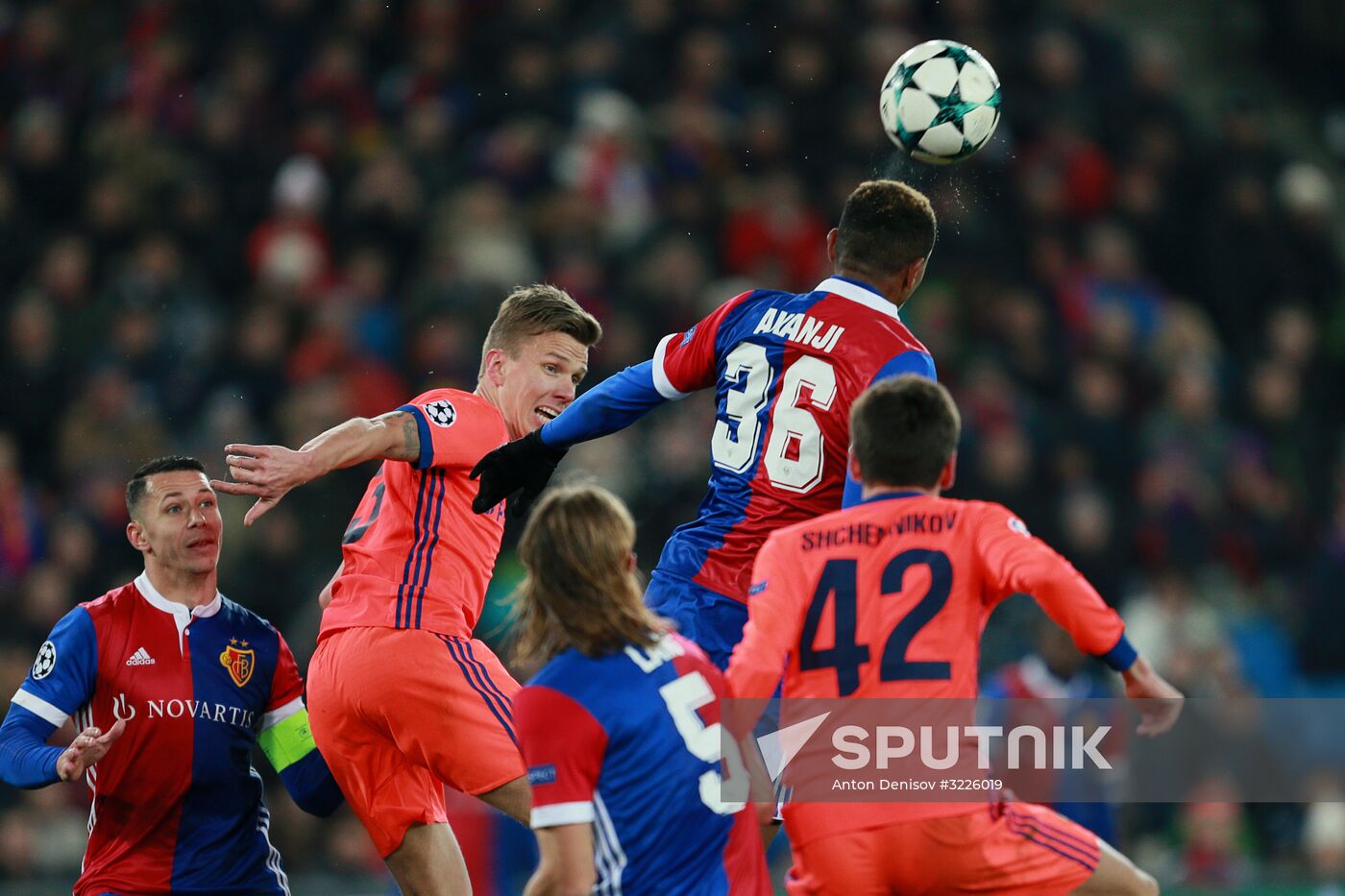 UEFA Champions League. Basel vs. CSKA