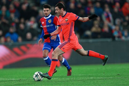 UEFA Champions League. Basel vs. CSKA